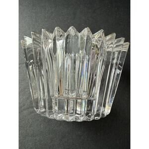 Vintage Mikasa Studio Nova Altus Crystal Votive Candle Holder Starburst (1)